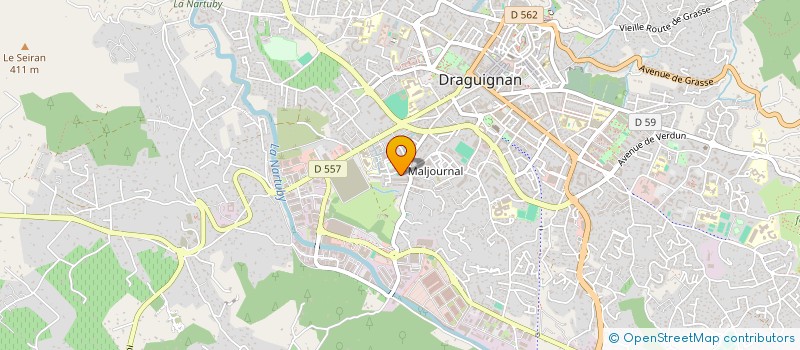 localisation de l'entreprise MONSIEUR ISSAM HARZALLI  DRAGUIGNAN