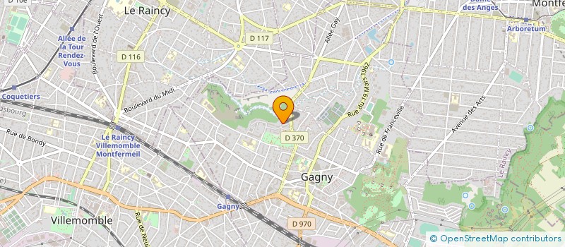 localisation de l'entreprise MONSIEUR ISSAM HASSANI à GAGNY
