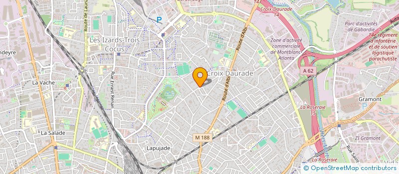 localisation de l'entreprise MONSIEUR ISSAM JENDOUBI  TOULOUSE