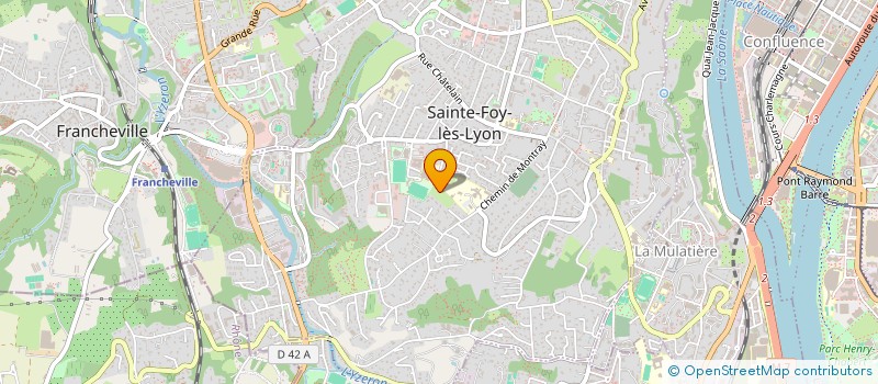 localisation de l'entreprise MONSIEUR ISSAM KHURSHID  SAINTE-FOY-LES-LYON