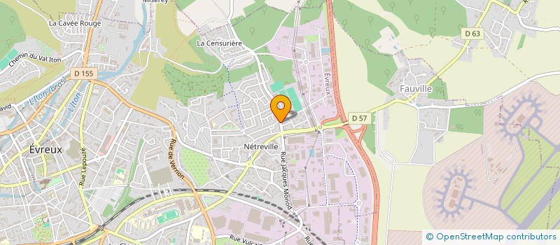 localisation de l'entreprise MONSIEUR ISSAM LEPECQ à EVREUX