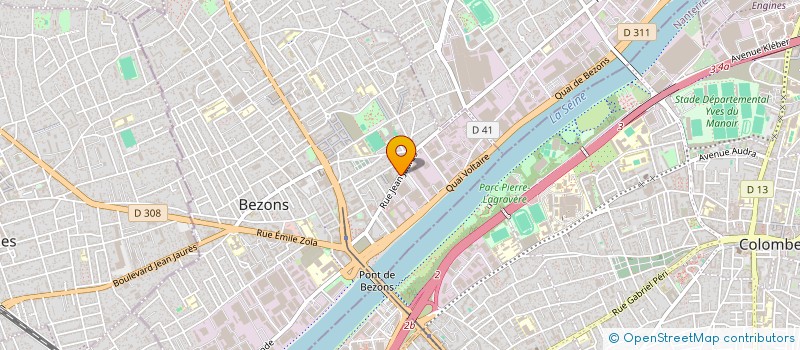 localisation de l'entreprise MONSIEUR ISSAM MAHIOU à BEZONS