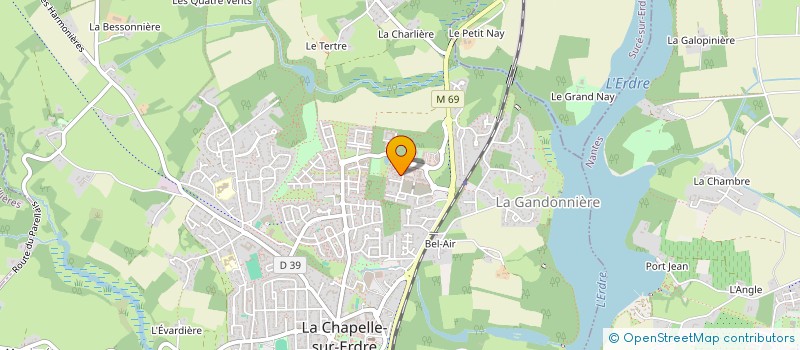 localisation de l'entreprise MONSIEUR ISSAM MARZOUKI  LA CHAPELLE-SUR-ERDRE