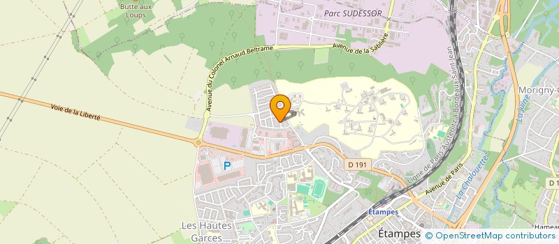 localisation de l'entreprise MONSIEUR ISSAM MATHLOUTHI à ETAMPES