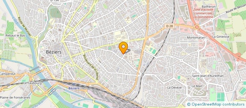 localisation de l'entreprise MONSIEUR ISSAM MEDJAHDI à BEZIERS