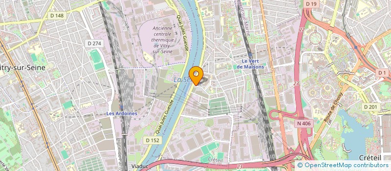 localisation de l'entreprise MONSIEUR ISSAM OUIRIEMI  ALFORTVILLE