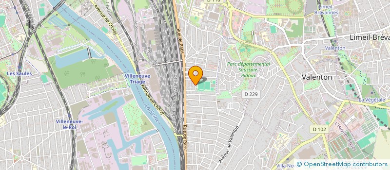 localisation de l'entreprise MONSIEUR ISSAM SADAK  VILLENEUVE-SAINT-GEORGES