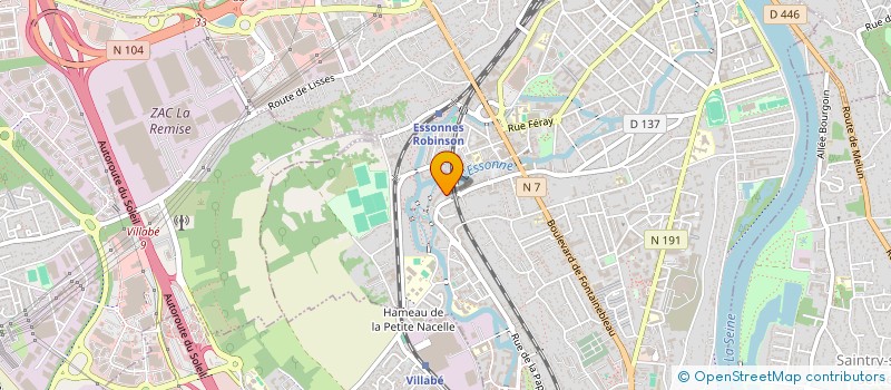 localisation de l'entreprise MONSIEUR ISSAM TAHER MUMEN à CORBEIL-ESSONNES