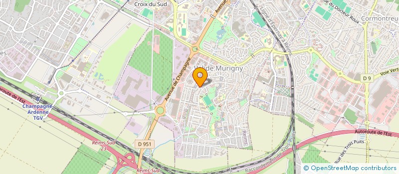 localisation de l'entreprise MONSIEUR ISSAM TAYEB  REIMS