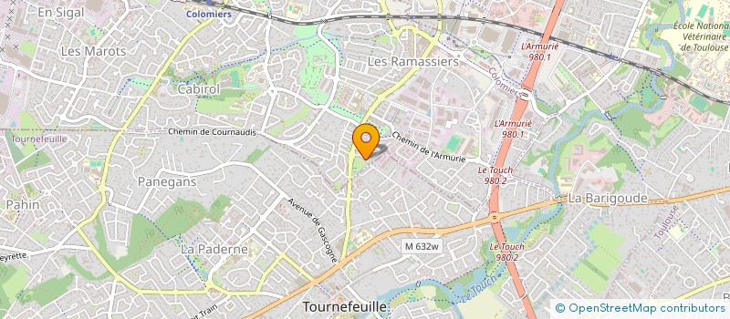 localisation de l'entreprise MONSIEUR ISSAM THOUMAS à COLOMIERS