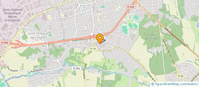 localisation de l'entreprise MONSIEUR ISSAM TOURE  LAGNY-SUR-MARNE