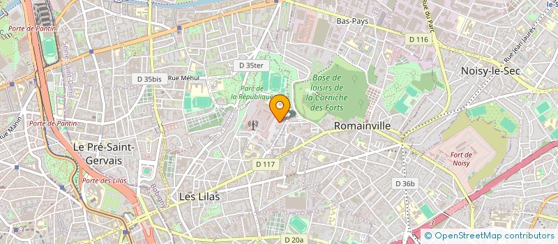 localisation de l'entreprise MONSIEUR ISSAM TRABELSI à LES LILAS