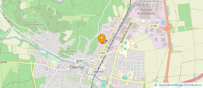 localisation de l'entreprise MONSIEUR ISSAM ZERYOUH  OBERNAI