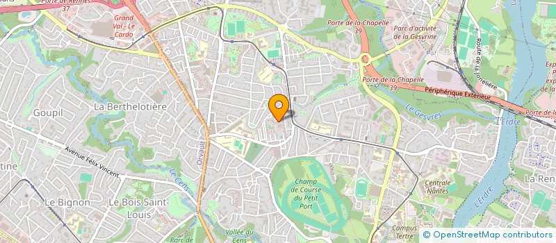 localisation de l'entreprise MONSIEUR ISSAMDINE MOUSSA  NANTES