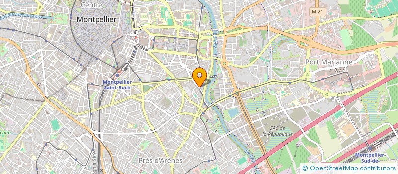localisation de l'entreprise MONSIEUR ISSAME HAMIMID à MONTPELLIER