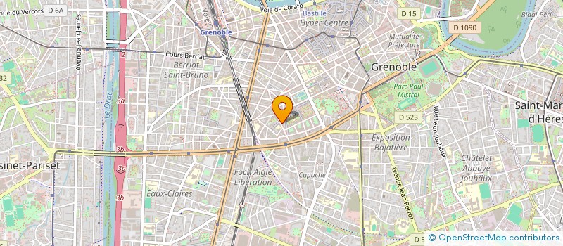 localisation de l'entreprise MONSIEUR ISSAME LAFI à GRENOBLE