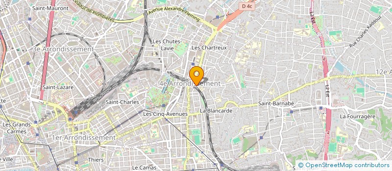 localisation de l'entreprise MONSIEUR ISSANE HOUACHEM à MARSEILLE
