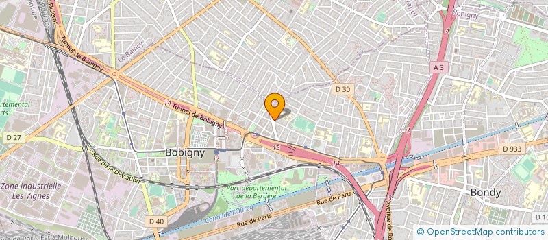 localisation de l'entreprise MONSIEUR ISSE NIAKATE  BOBIGNY