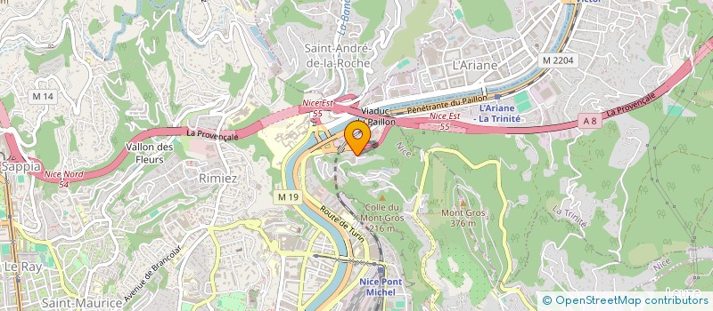 localisation de l'entreprise MONSIEUR ISSEM BOUSTANJI à NICE