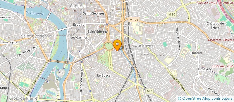 localisation de l'entreprise MONSIEUR ISSEMBE ODI à TOULOUSE