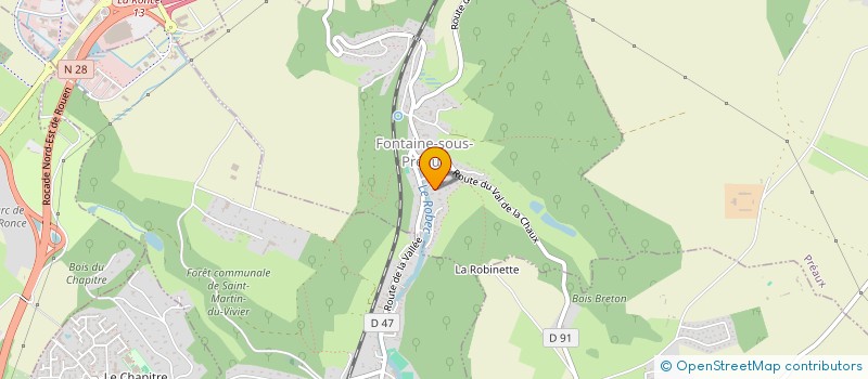 localisation de l'entreprise MONSIEUR ISSENI MAGIDO  FONTAINE-SOUS-PREAUX