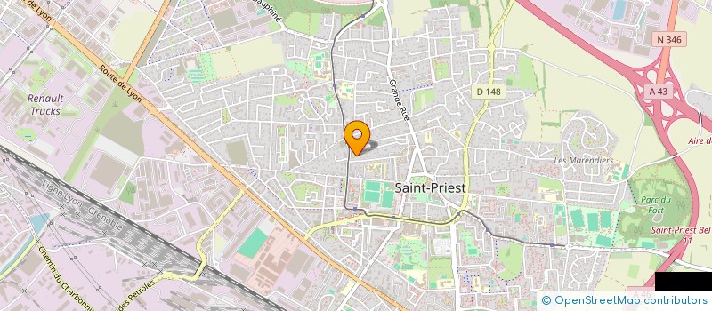 localisation de l'entreprise MONSIEUR ISSHAK BOUALI  SAINT-PRIEST