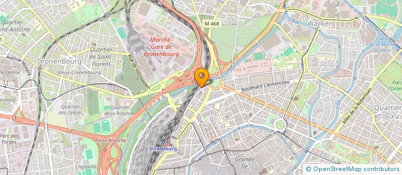 localisation de l'entreprise MONSIEUR ISSIACK NSENGIYUMVA  STRASBOURG