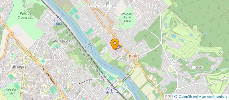 localisation de l'entreprise MONSIEUR ISSIAGA CAMARA à SOISY-SUR-SEINE