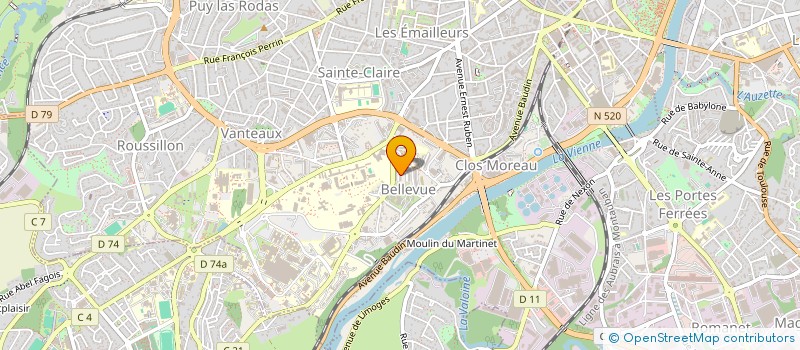 localisation de l'entreprise MONSIEUR ISSIAGA FOFANA à LIMOGES