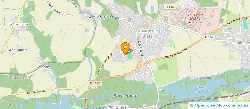 localisation de l'entreprise MONSIEUR ISSIAGA MARIAMA BAIL BAH  BRUYERES-LE-CHATEL