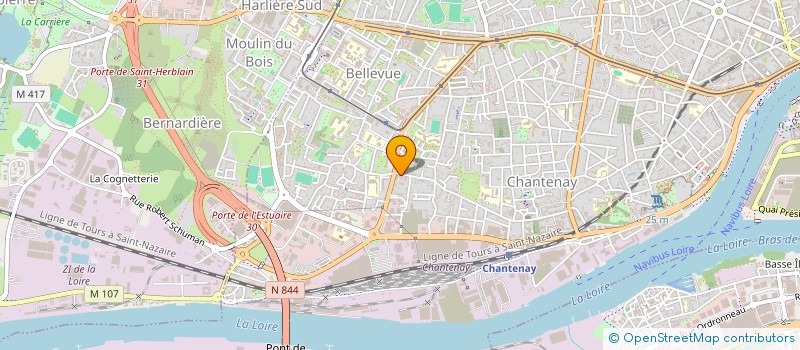 localisation de l'entreprise MONSIEUR ISSIAGA SYLLA à NANTES