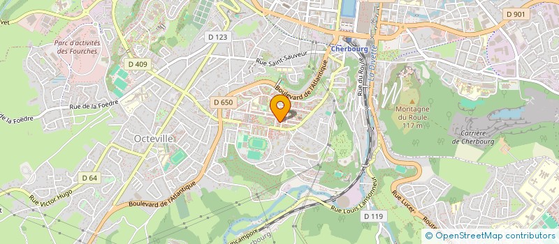 localisation de l'entreprise MONSIEUR ISSIAGA SYLLA  CHERBOURG-EN-COTENTIN