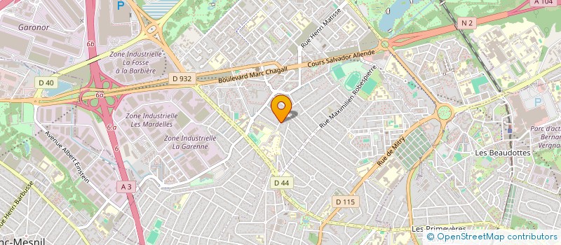 localisation de l'entreprise MONSIEUR ISSIAKA CAMARA à AULNAY-SOUS-BOIS