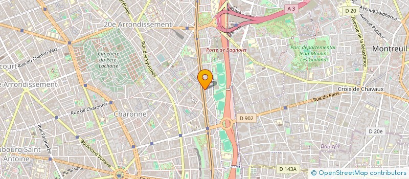 localisation de l'entreprise MONSIEUR ISSIAKA CISSE  PARIS