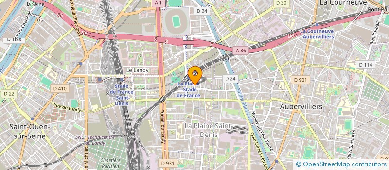 localisation de l'entreprise MONSIEUR ISSIAKA DOUMBIA  SAINT-DENIS