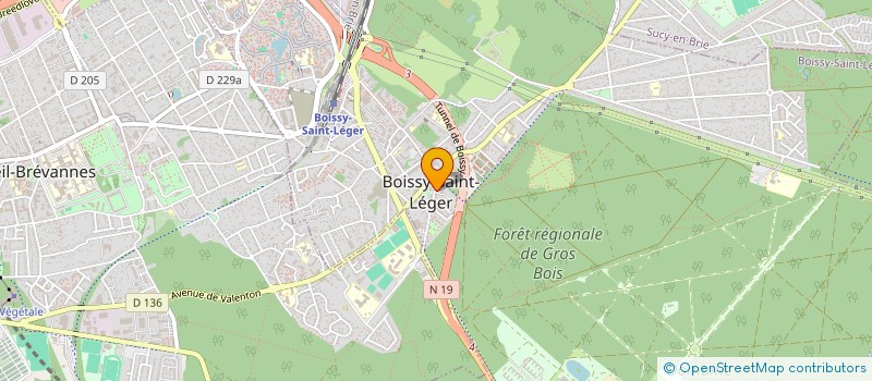 localisation de l'entreprise MONSIEUR ISSIAKA SAMAKE  BOISSY-SAINT-LEGER