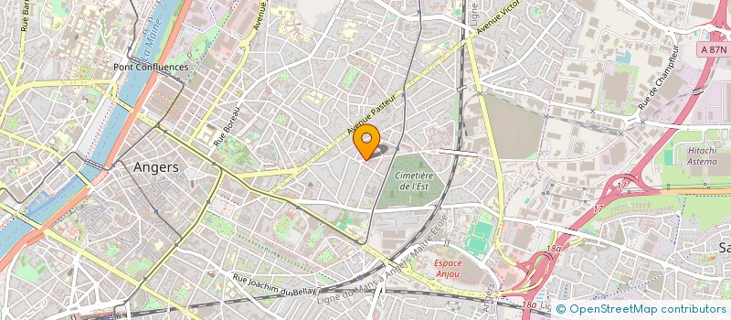 localisation de l'entreprise MONSIEUR ISSIAKA SOUMAHORO  ANGERS