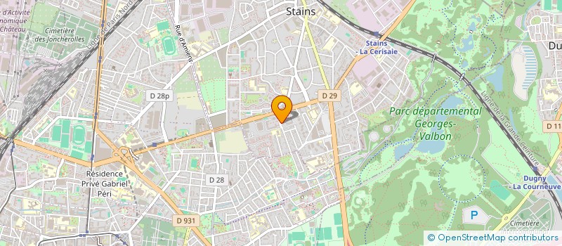 localisation de l'entreprise MONSIEUR ISSLAM BEN AHMED NOURINE  STAINS