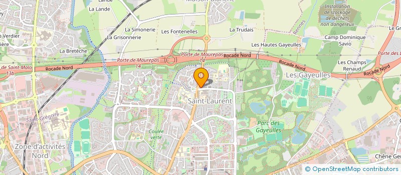 localisation de l'entreprise MONSIEUR ISSMAIL CHOUKRI  RENNES