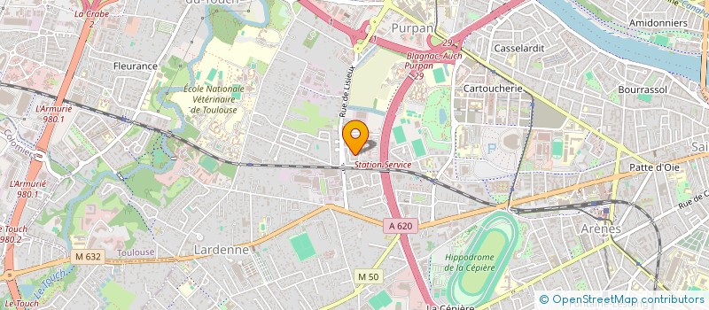 localisation de l'entreprise MONSIEUR ISSMAIL LAIBI à TOULOUSE