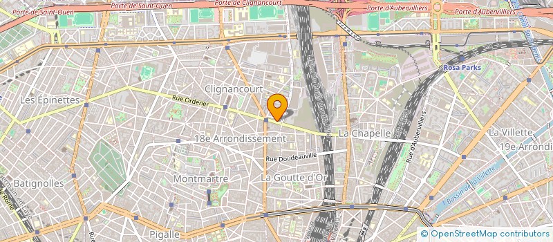 localisation de l'entreprise MONSIEUR ISSOUF ISSIKA  PARIS