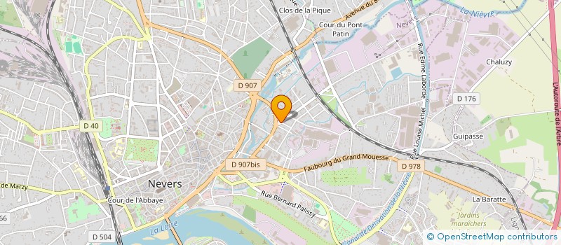 localisation de l'entreprise MONSIEUR ISSOUF KANTE à NEVERS