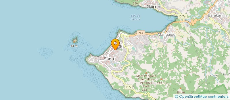 localisation de l'entreprise MONSIEUR ISSOUFI BALI-OUSSENI à SADA