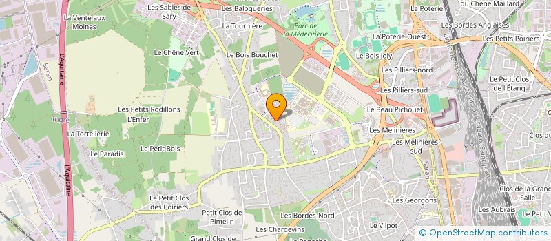 localisation de l'entreprise MONSIEUR ISSOUFI MOUSSA  SARAN