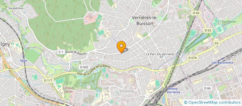 localisation de l'entreprise MONSIEUR ISSOUFOU CAMARA à VERRIERES-LE-BUISSON