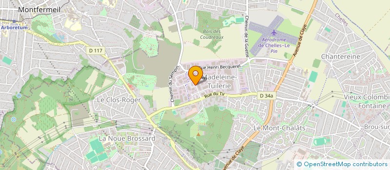 localisation de l'entreprise MONSIEUR ISSOUFOU KONE  CHELLES