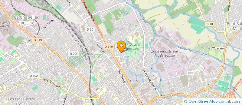 localisation de l'entreprise MONSIEUR ISSOUFOU SOUMAHORO  TROYES