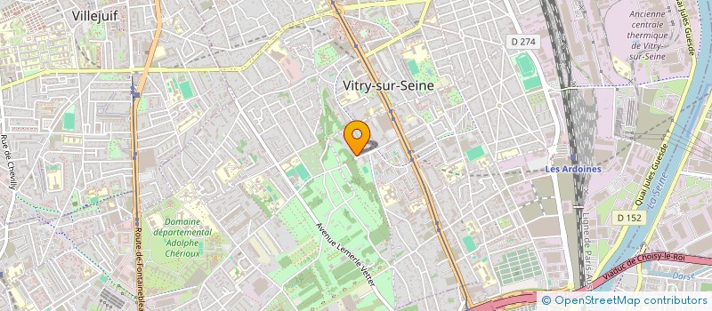localisation de l'entreprise MONSIEUR ISSOUMAILA FONDIO à VITRY-SUR-SEINE