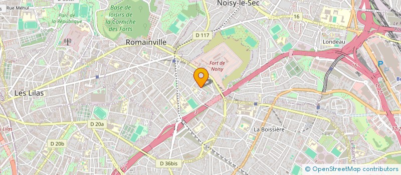 localisation de l'entreprise MONSIEUR ISSYAKA DICKO à ROMAINVILLE