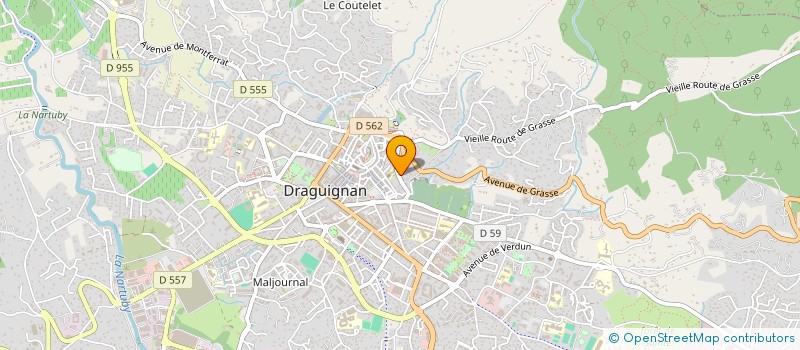 localisation de l'entreprise MONSIEUR ISTVAN RAKOVICS  DRAGUIGNAN